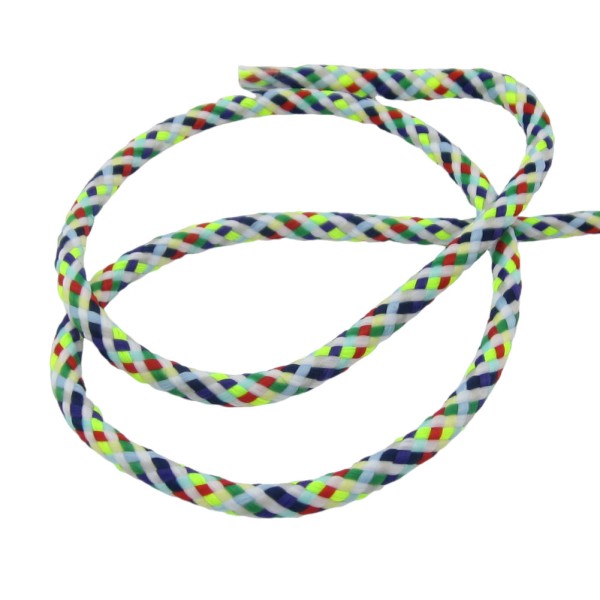 Kordel "Arlequin" Multicolor 7 mm breit